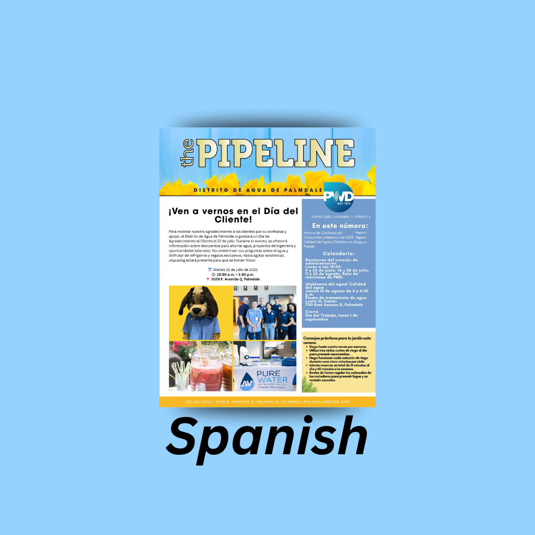 THE PIPELINE (SPANISH) - Palmdale Water District